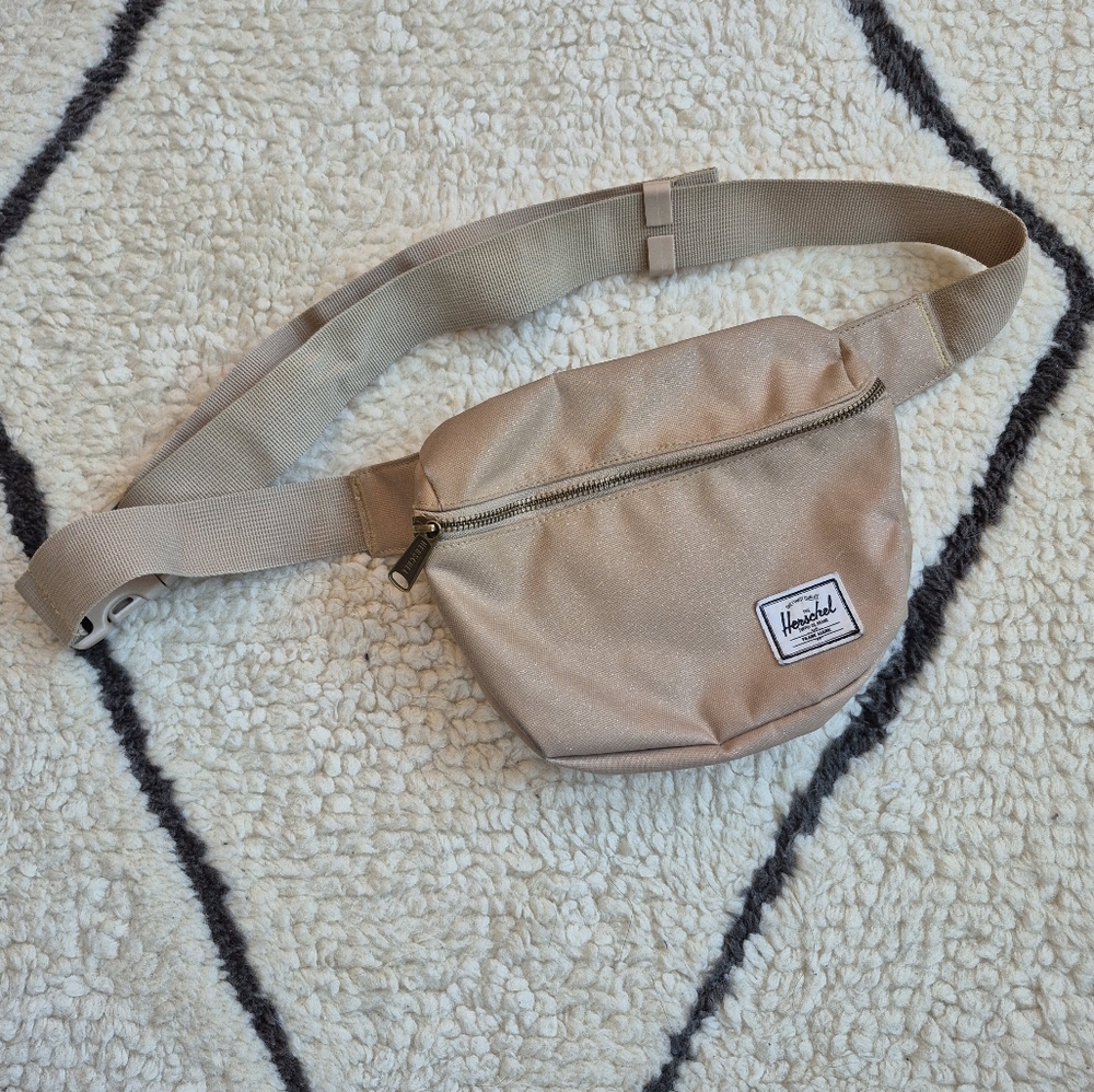 Herschel Supply Company Gold Crossbody Bag